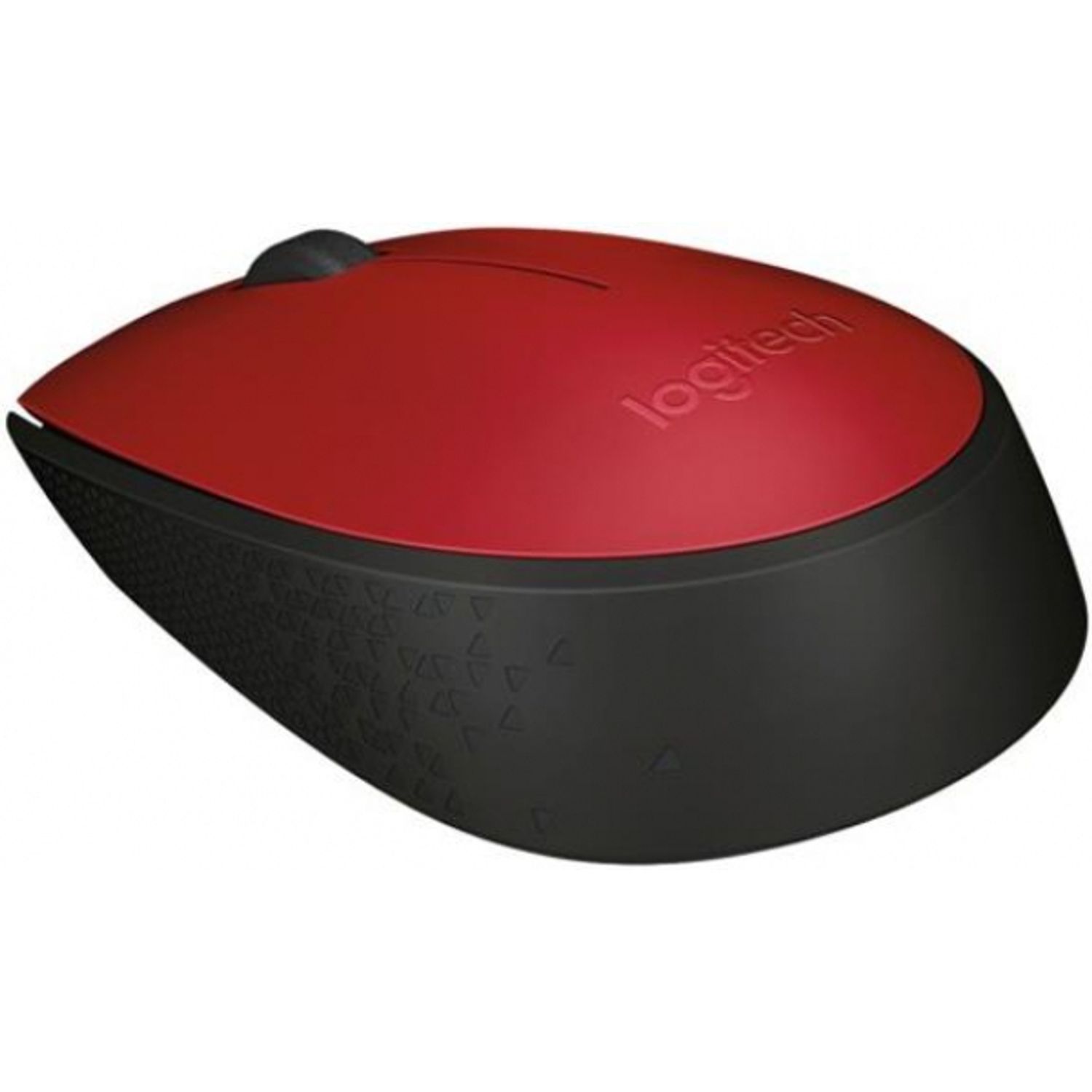 Mouse Logitech M171, Wireless, Rosu Mouse Wireless Logitech M171, USB, 1000 DPI (Rosu) fotografia produsului View 3 L