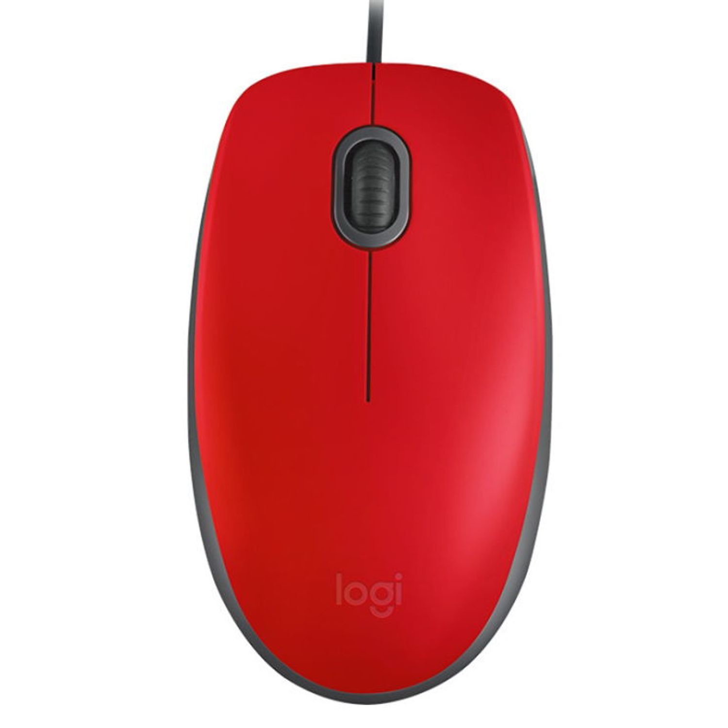 Mouse Logitech M110, Silentios, Rosu Mouse Logitech M110 Silent, 1000 DPI, Optic (Rosu) fotografia produsului