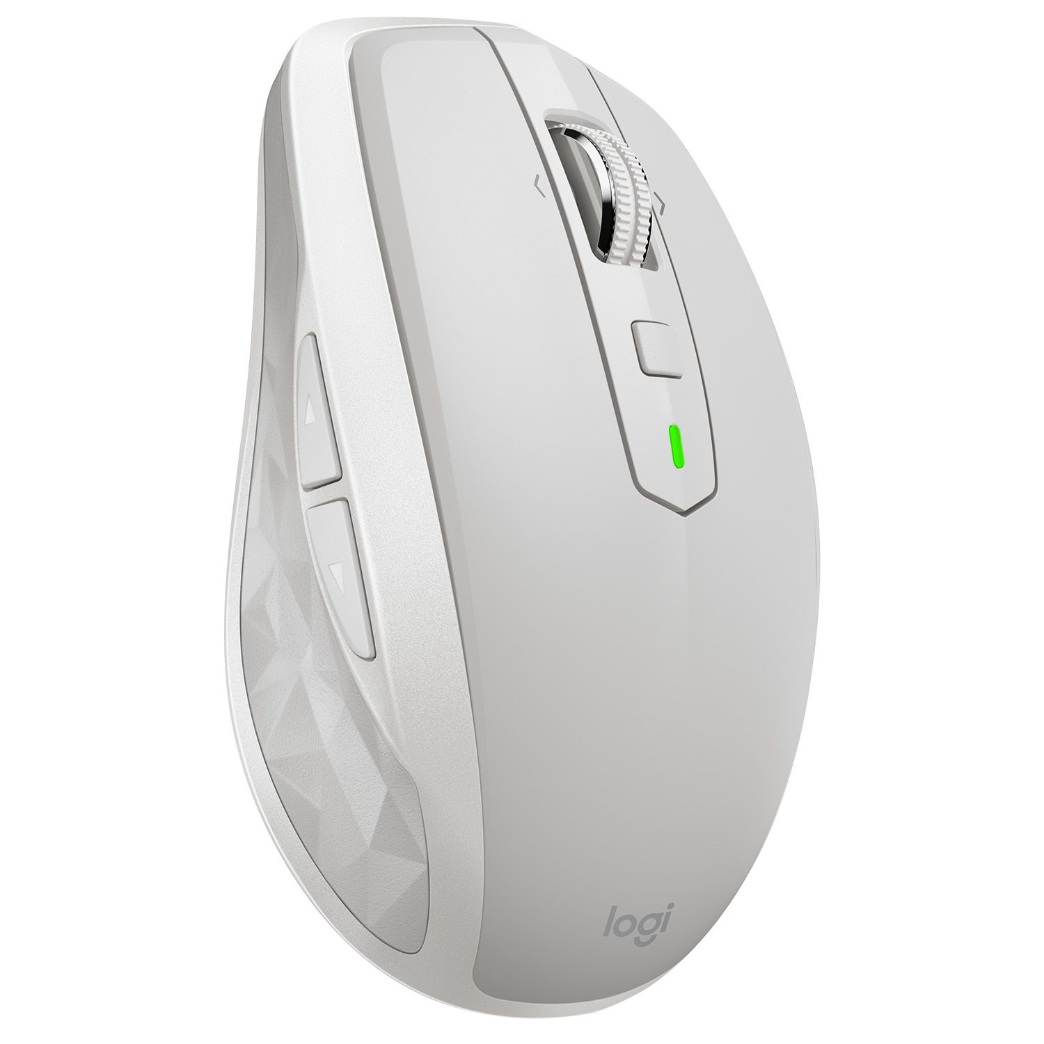 Mouse Wireless Logitech MX Anywhere 2S, light gray Mouse optic Logitech MX Anywhere 2S, Wireless (Gri) fotografia produsului View 3 L