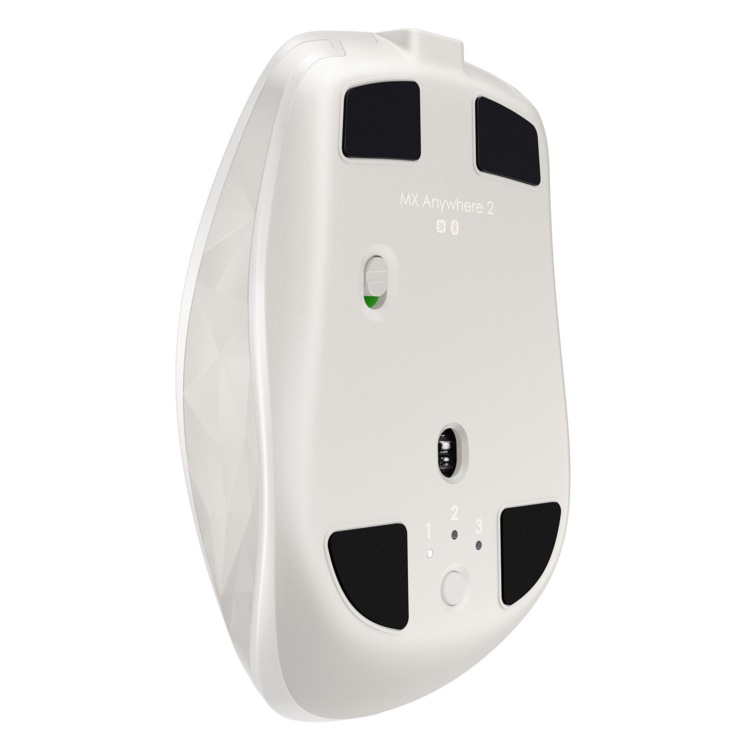Mouse Wireless Logitech MX Anywhere 2S, light gray Mouse optic Logitech MX Anywhere 2S, Wireless (Gri) fotografia produsului View 6 L