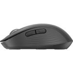 Mouse Logitech M650 Silent, Bluetooth, Wireless, Bolt USB receiver, Graphite Mouse Wireless Logitech Signature M650, Bluetooth/USB (Gri) fotografia produsului View 5 S