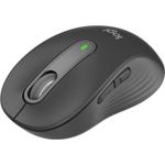 Mouse Logitech M650 Silent, Bluetooth, Wireless, Bolt USB receiver, Graphite Mouse Wireless Logitech Signature M650, Bluetooth/USB (Gri) fotografia produsului View 2 S