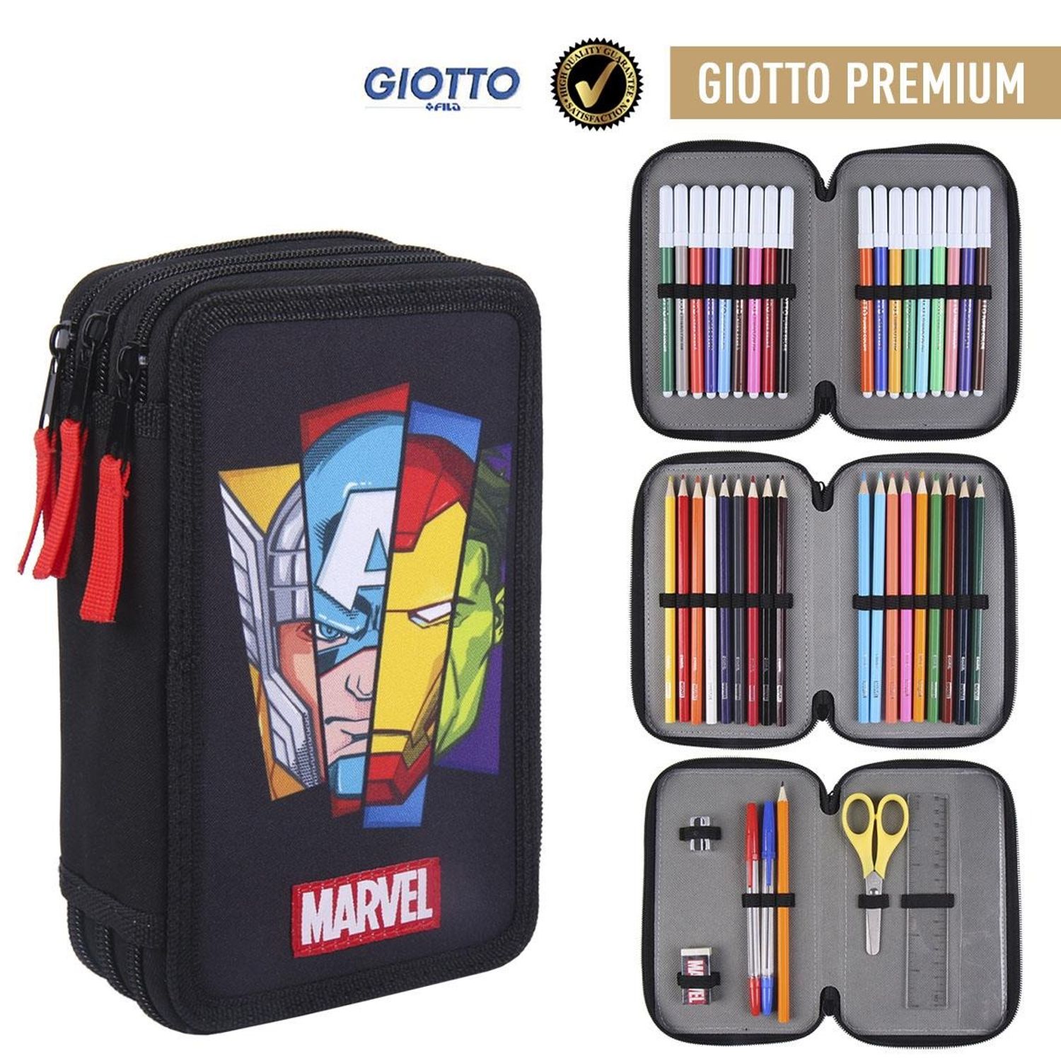 Penar Echipat, Marvel Avengers, 3 Compartimente, Multicolor fotografia produsului View 6 L