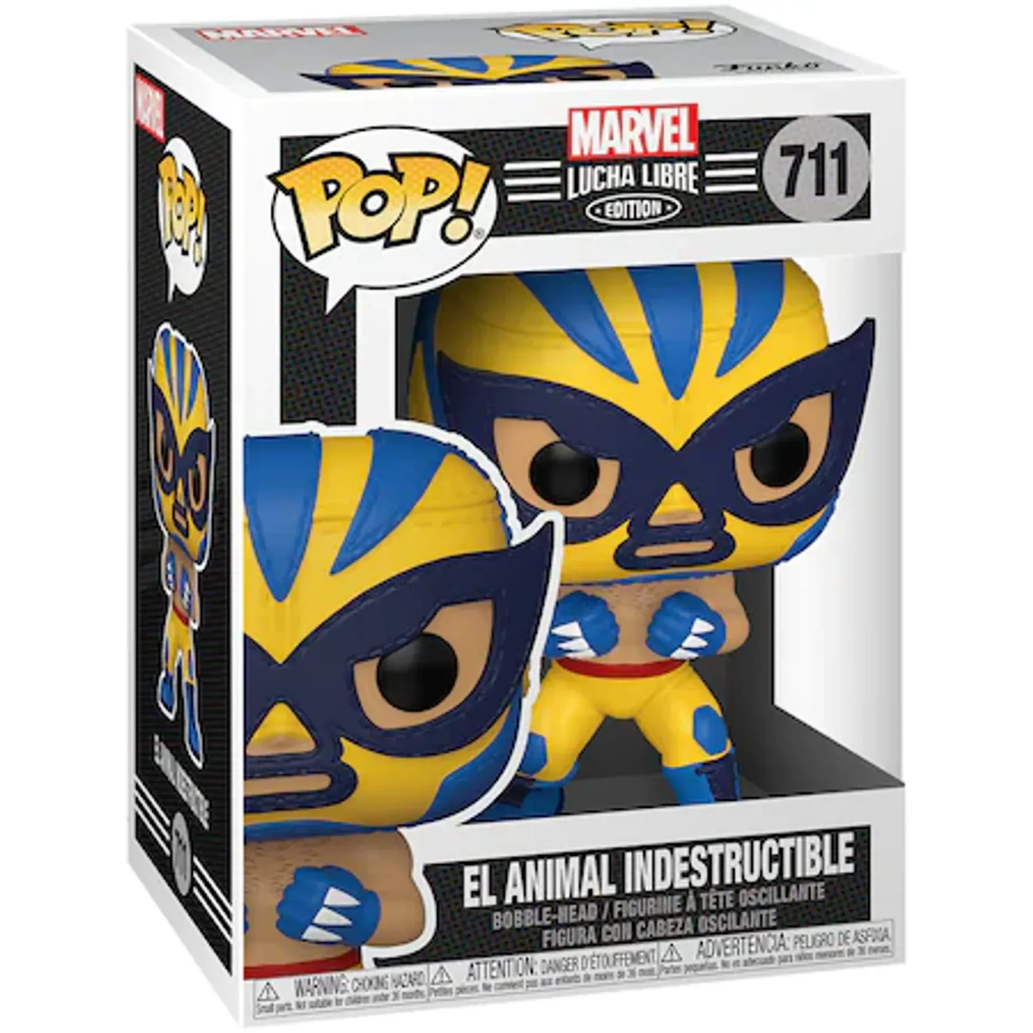 Figurina Funko POP! Marvel - Luchadores, Wolverine 711 fotografia produsului View 2 L
