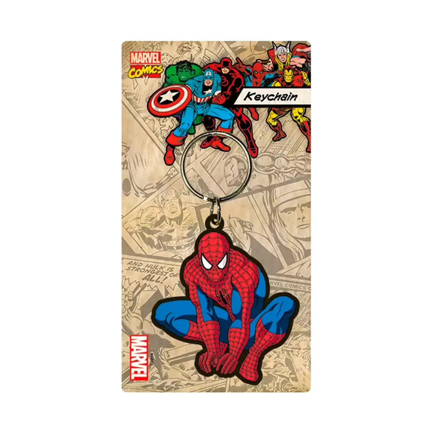 Breloc Cauciuc Spiderman 7 cm fotografia produsului View 2 L