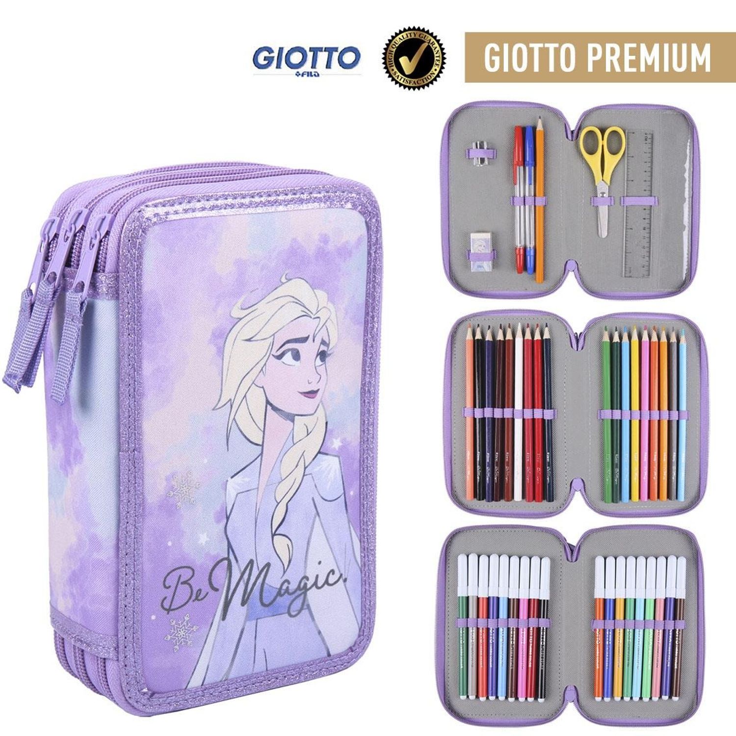Penar Echipat, Disney Frozen - Be Magic, 3 Compartimente, Multicolor fotografia produsului View 3 L