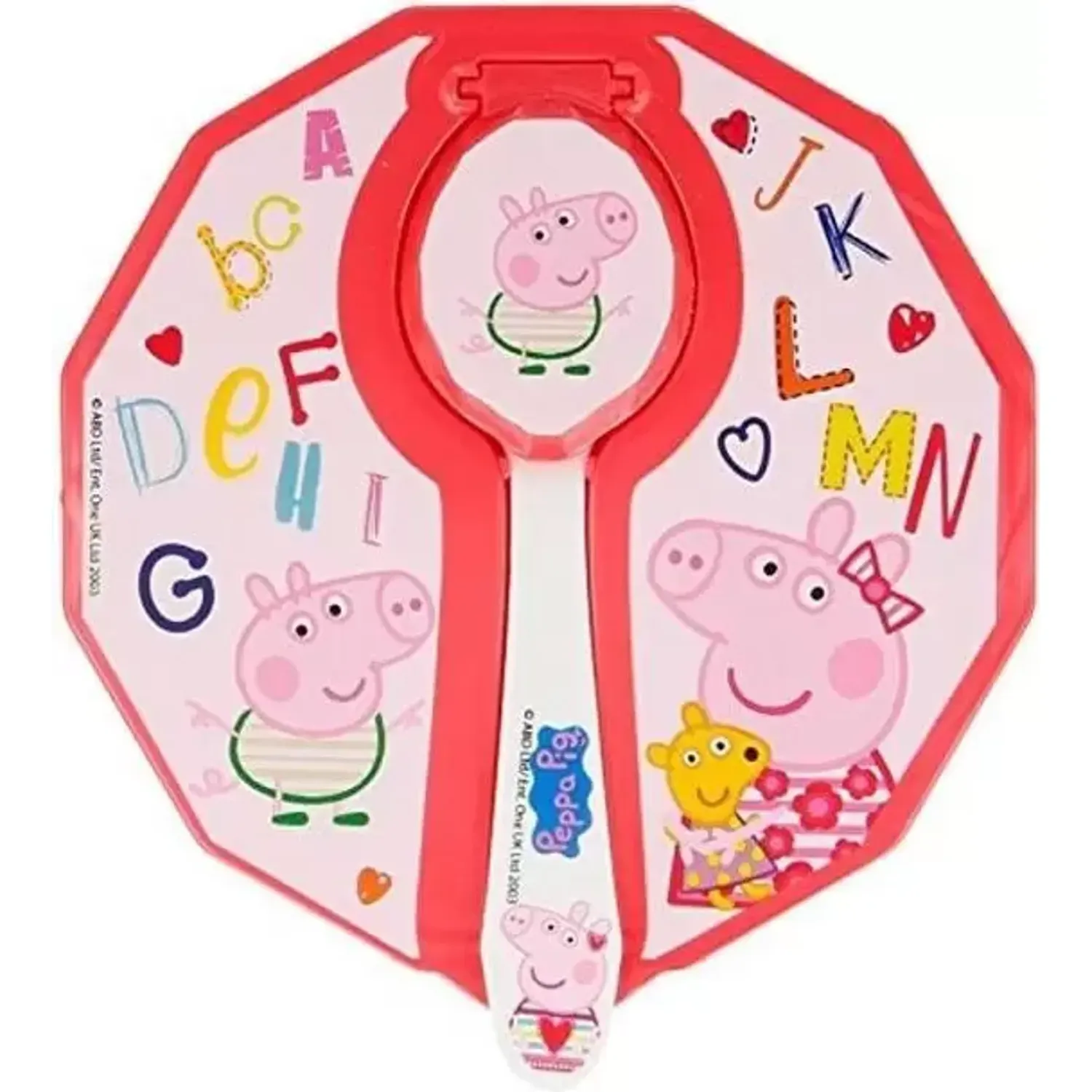 Set Castron Cu Lingurita, Peppa Pig, Multicolor, BPA FREE fotografia produsului View 4 L