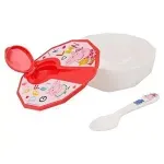 Set Castron Cu Lingurita, Peppa Pig, Multicolor, BPA FREE fotografia produsului View 3 S