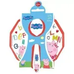 Set Castron Cu Lingurita, Peppa Pig, Multicolor, BPA FREE fotografia produsului