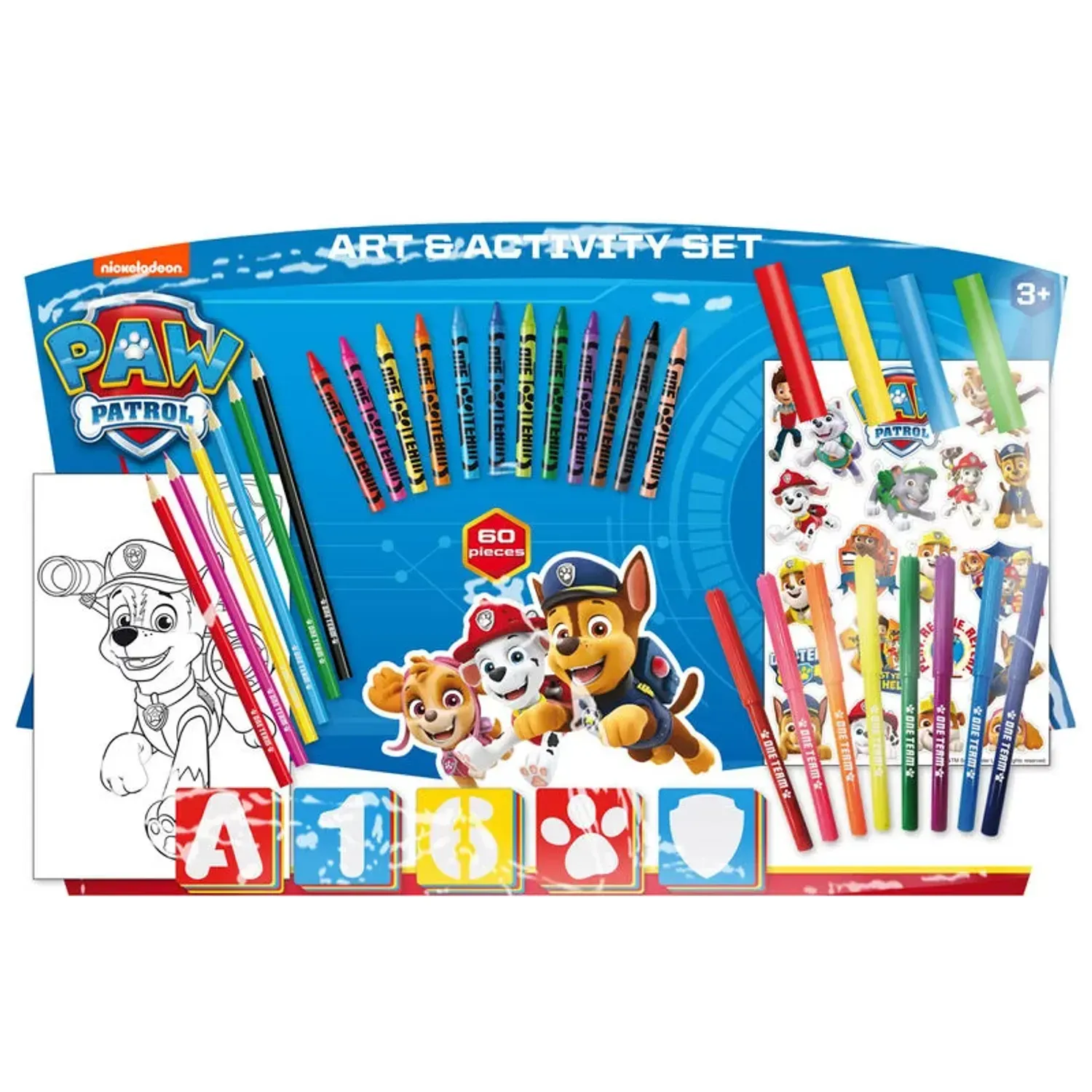 Set Creativ Paw Patrol, 60 Piese fotografia produsului View 2 L