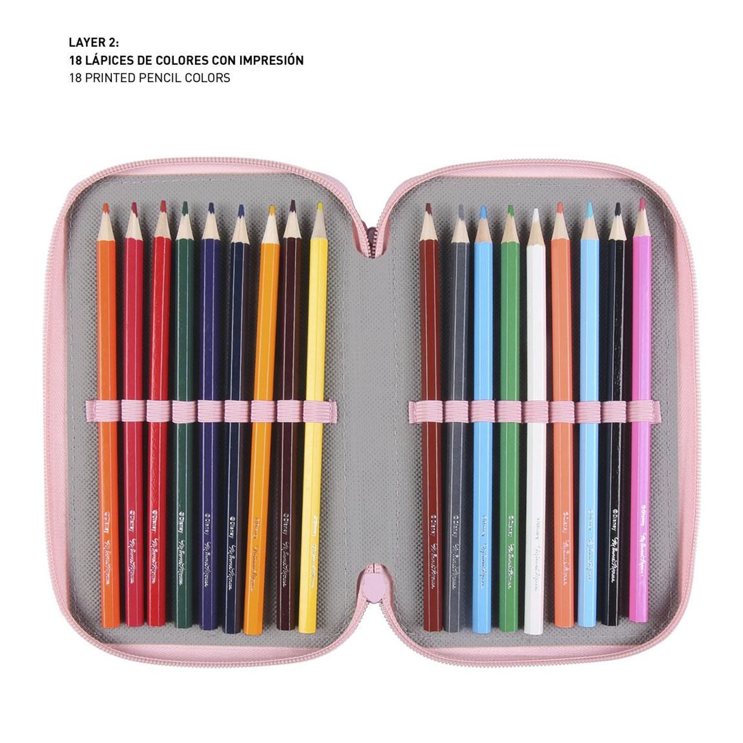 Penar Echipat, Disney Minnie Mouse, 3 Compartimente, Multicolor fotografia produsului View 3 L
