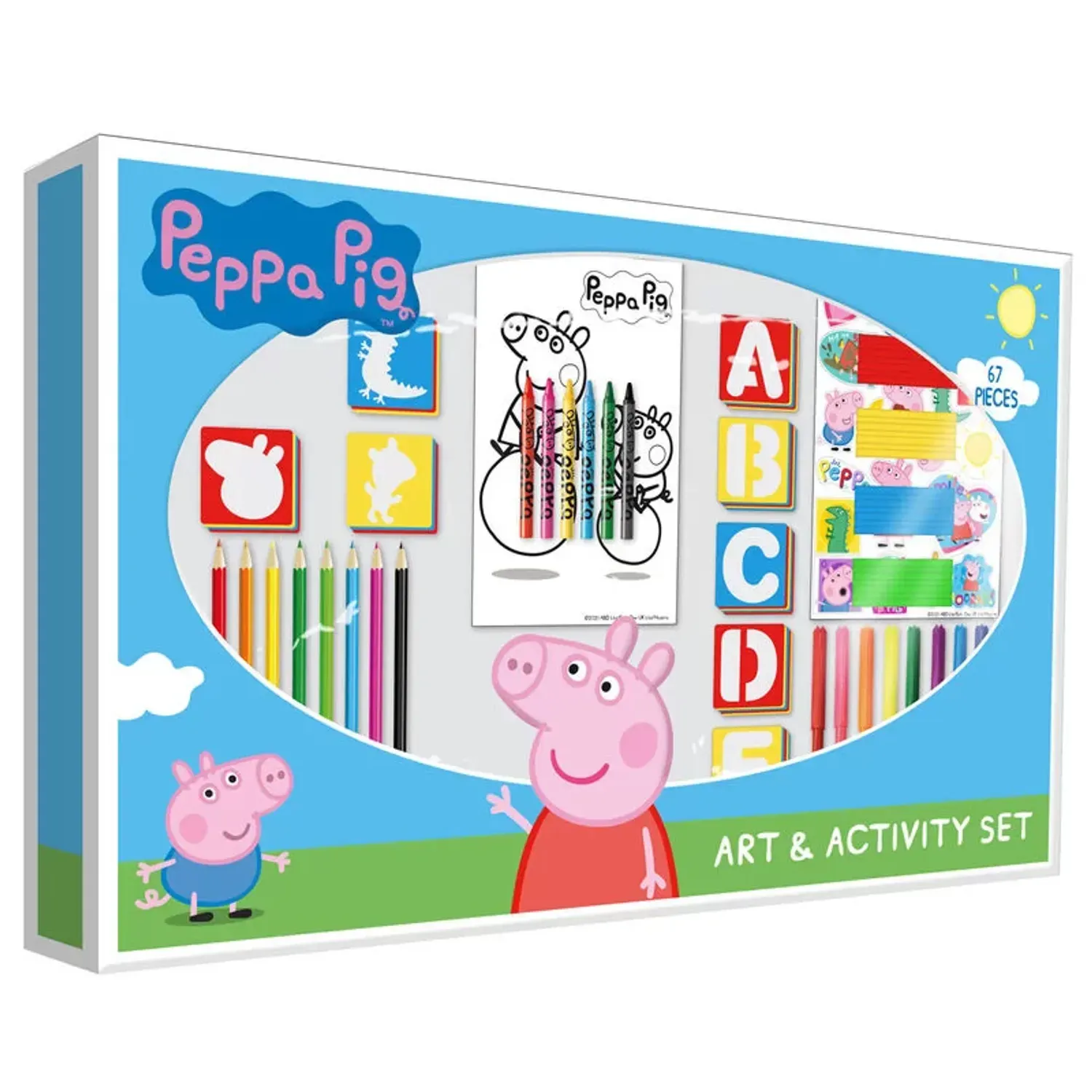 Set Creativ Peppa Pig, 67 Piese fotografia produsului View 4 L