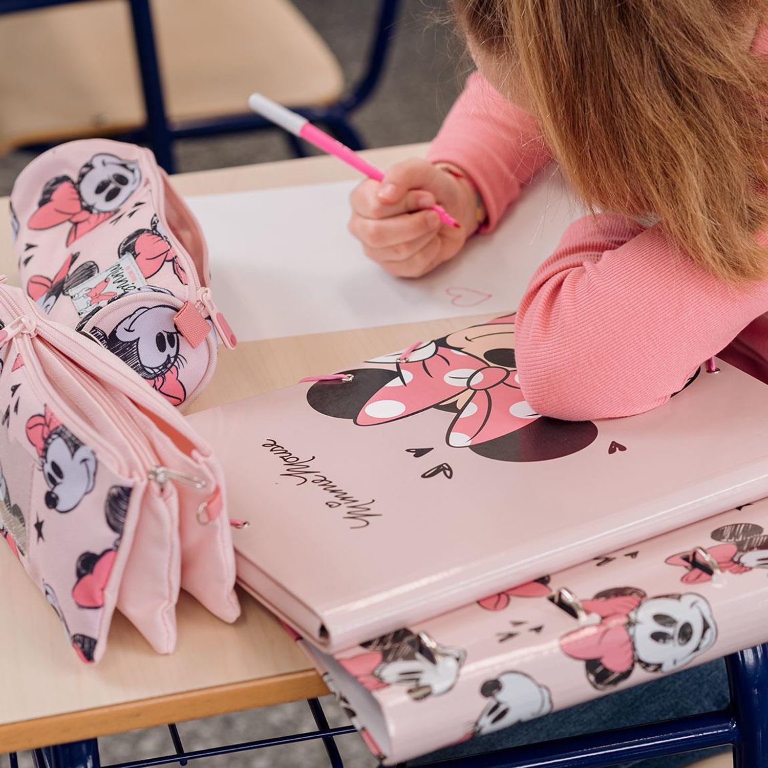 Penar Echipat, Disney Minnie Mouse, 3 Compartimente, Multicolor fotografia produsului View 8 L