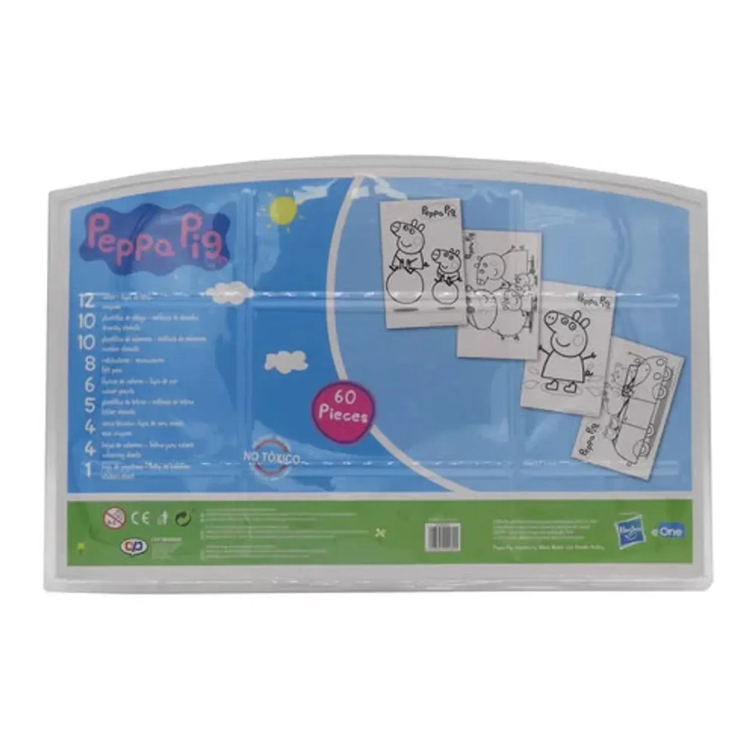 Set Creativ Peppa Pig, 60 Piese fotografia produsului View 3 L