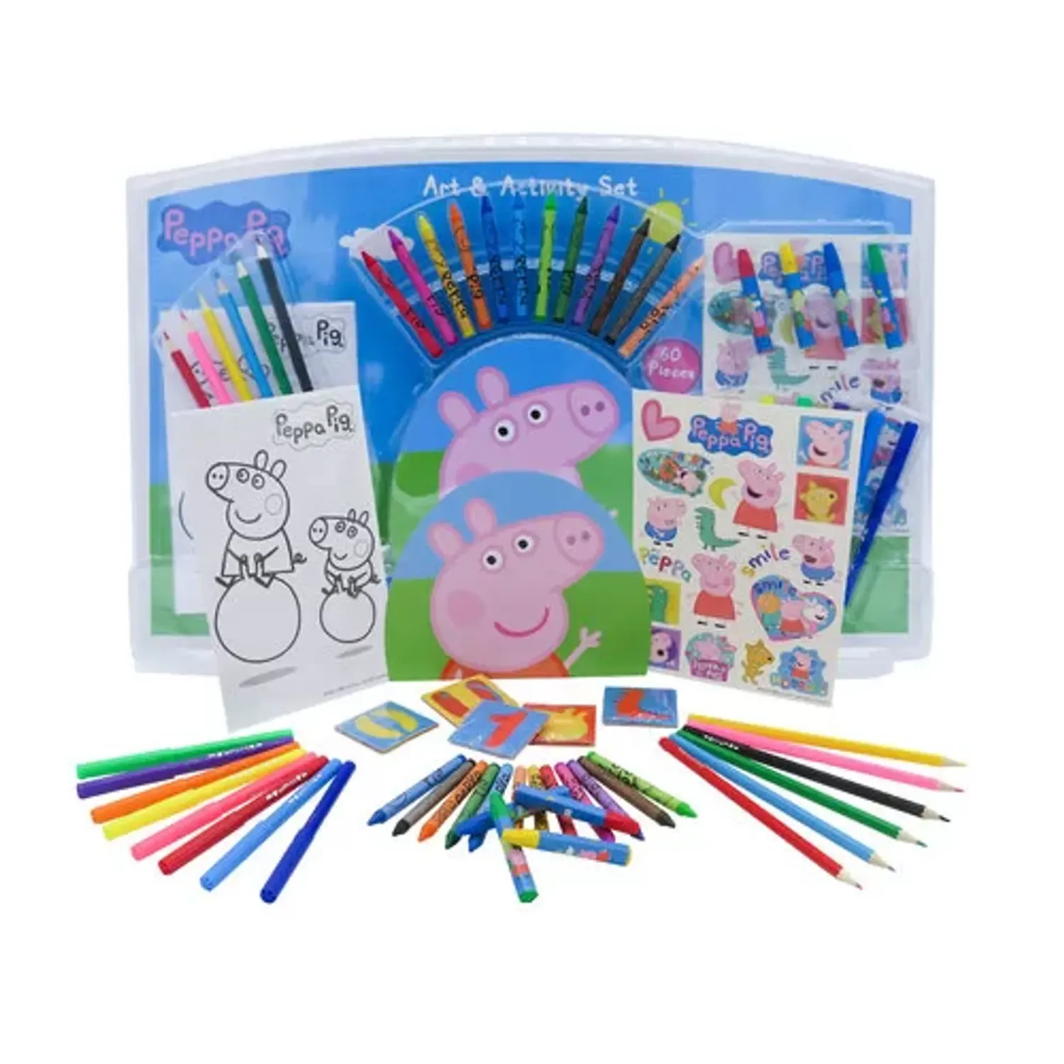 Set Creativ Peppa Pig, 60 Piese fotografia produsului View 4 L