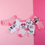 Set 5 Sosete bebe Minnie Mouse,Multicolor, Marime 19/20 fotografia produsului View 5 S