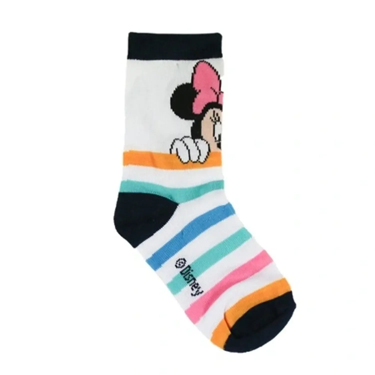 Set 5 sosete fete Minnie Mouse,Multicolor, Marime 23/25 fotografia produsului View 8 L