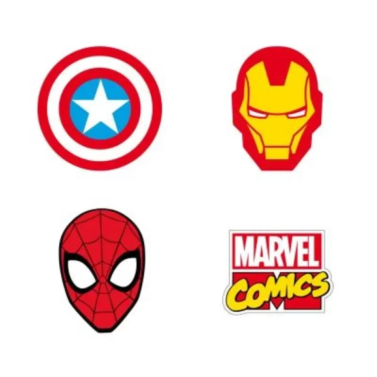 Set 4 Gume De Sters Marvel fotografia produsului