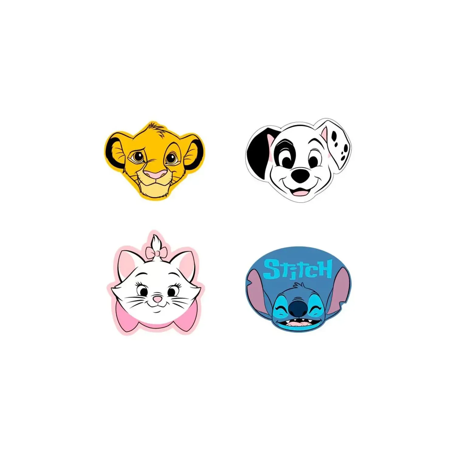 Set 4 Gume De Sters Disney fotografia produsului