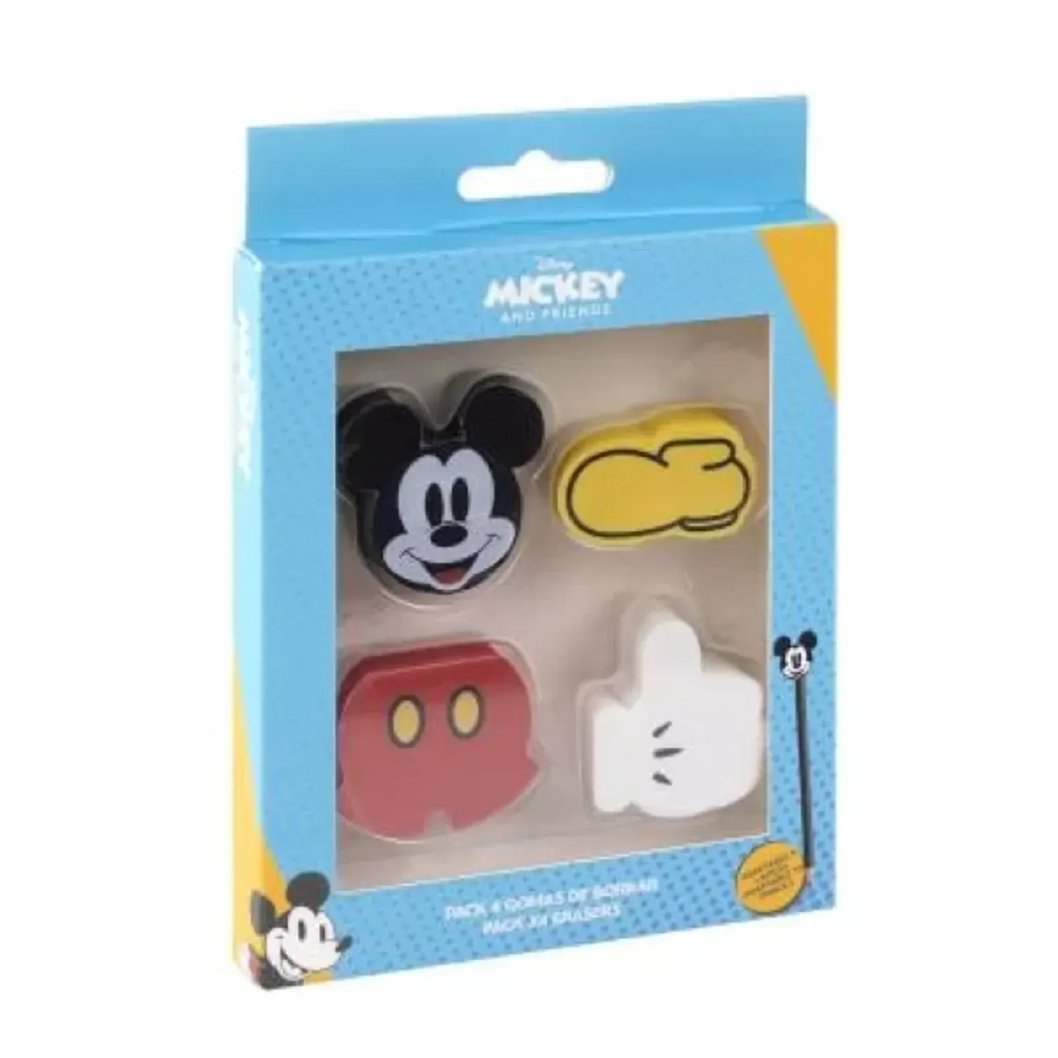 Set 4 Gume De Sters Mickey Mouse fotografia produsului View 2 L