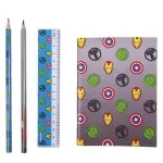 Set de papetarie Avengers Marvel, Cerda, 12 Piese, 22 x 14 cm, Multicolor fotografia produsului View 3 S