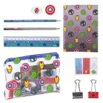Set de papetarie Avengers Marvel, Cerda, 12 Piese, 22 x 14 cm, Multicolor fotografia produsului View 2 S