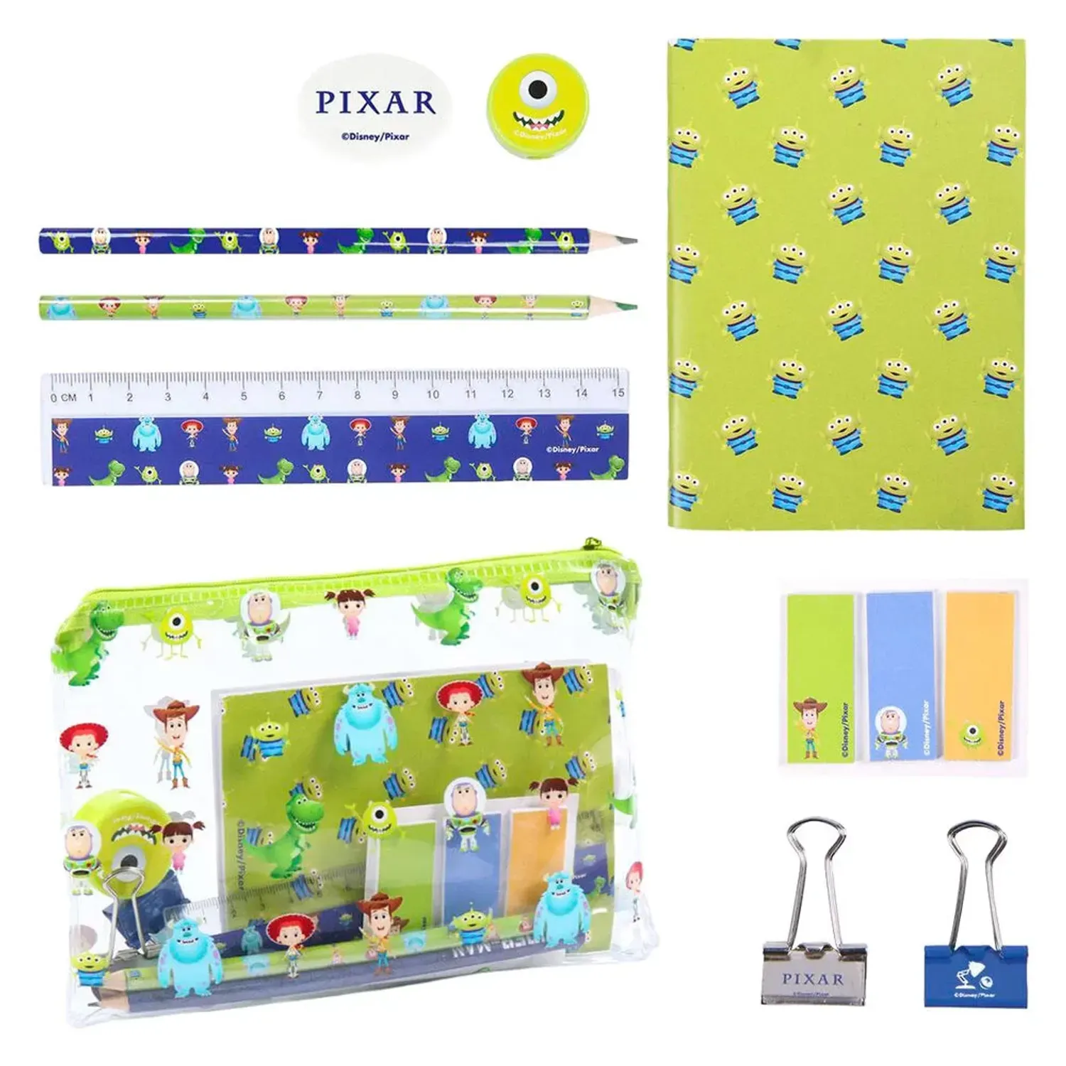 Set de papetarie Disney Pixar, 12 Piese fotografia produsului View 2 L