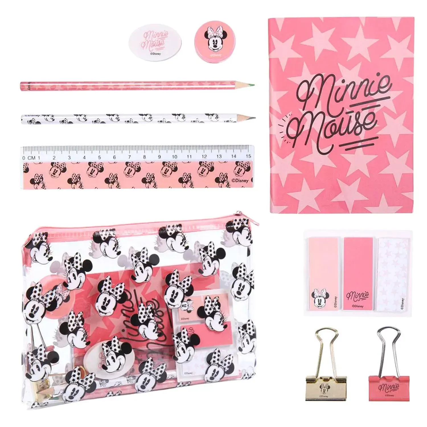 Set de papetarie Minnie Mouse, 12 Piese fotografia produsului View 2 L