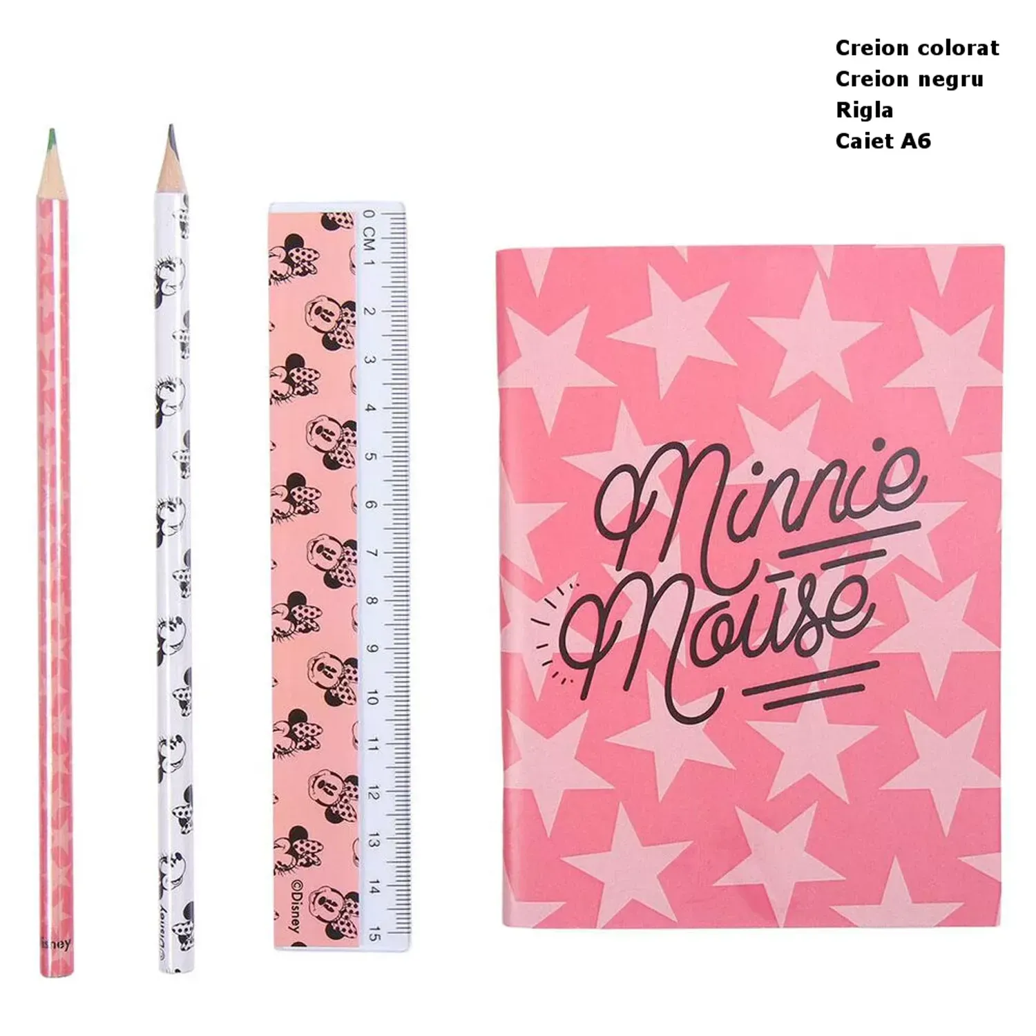 Set de papetarie Minnie Mouse, 12 Piese fotografia produsului View 5 L