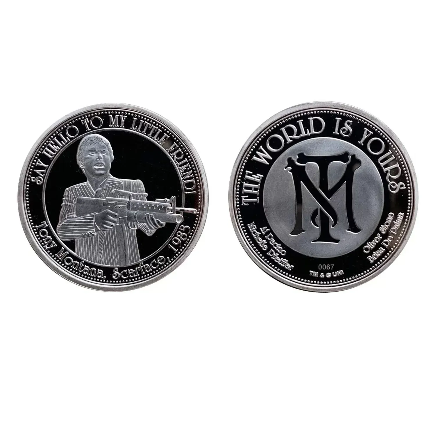 Moneda The World Is Yours Scarface fotografia produsului View 2 L