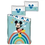 Set duvet Mickey Mouse Microfibra, Cadou Rucsacel Microfibra, 90cm fotografia produsului