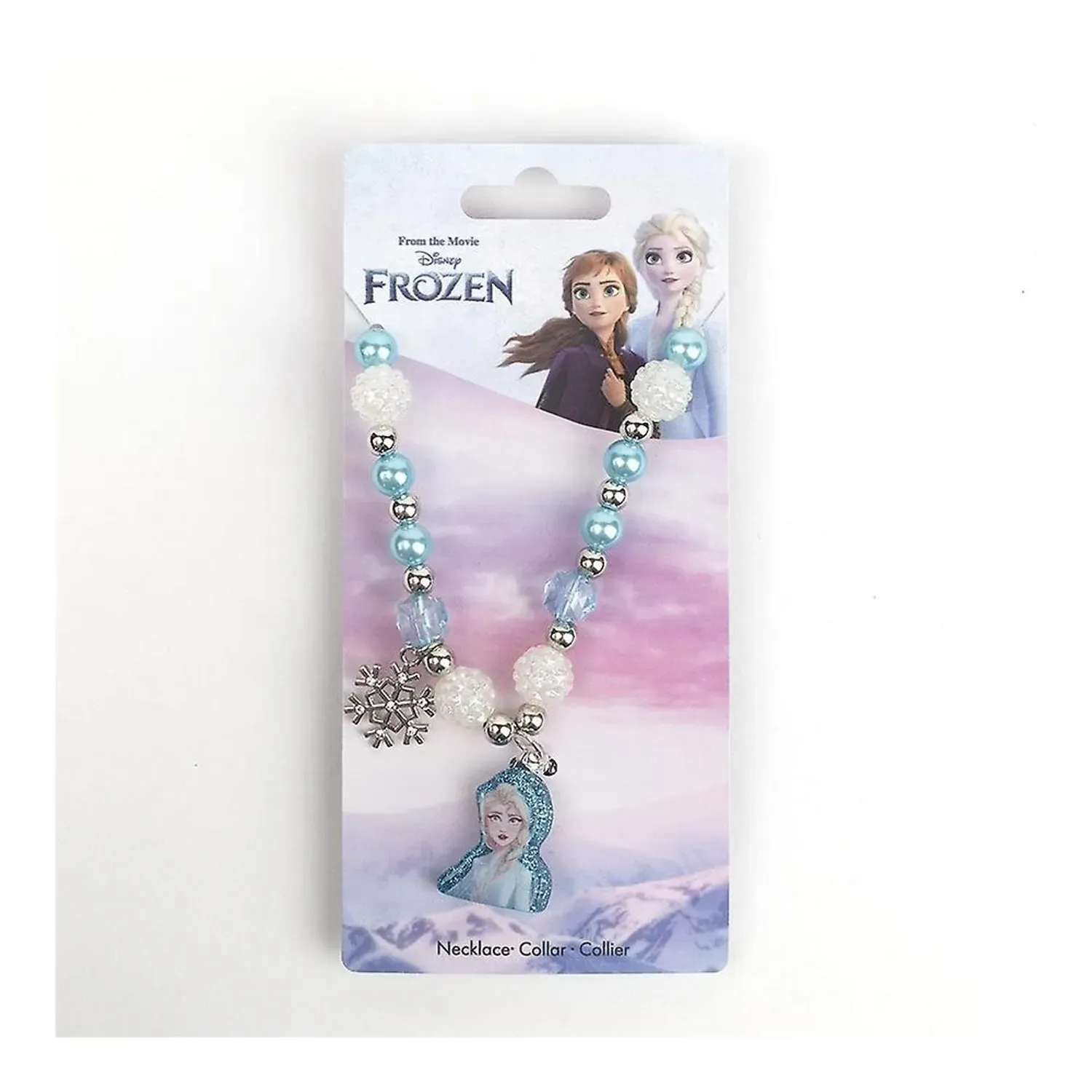 Colier Pentru Fetite, Frozen II, Albastru fotografia produsului View 3 L