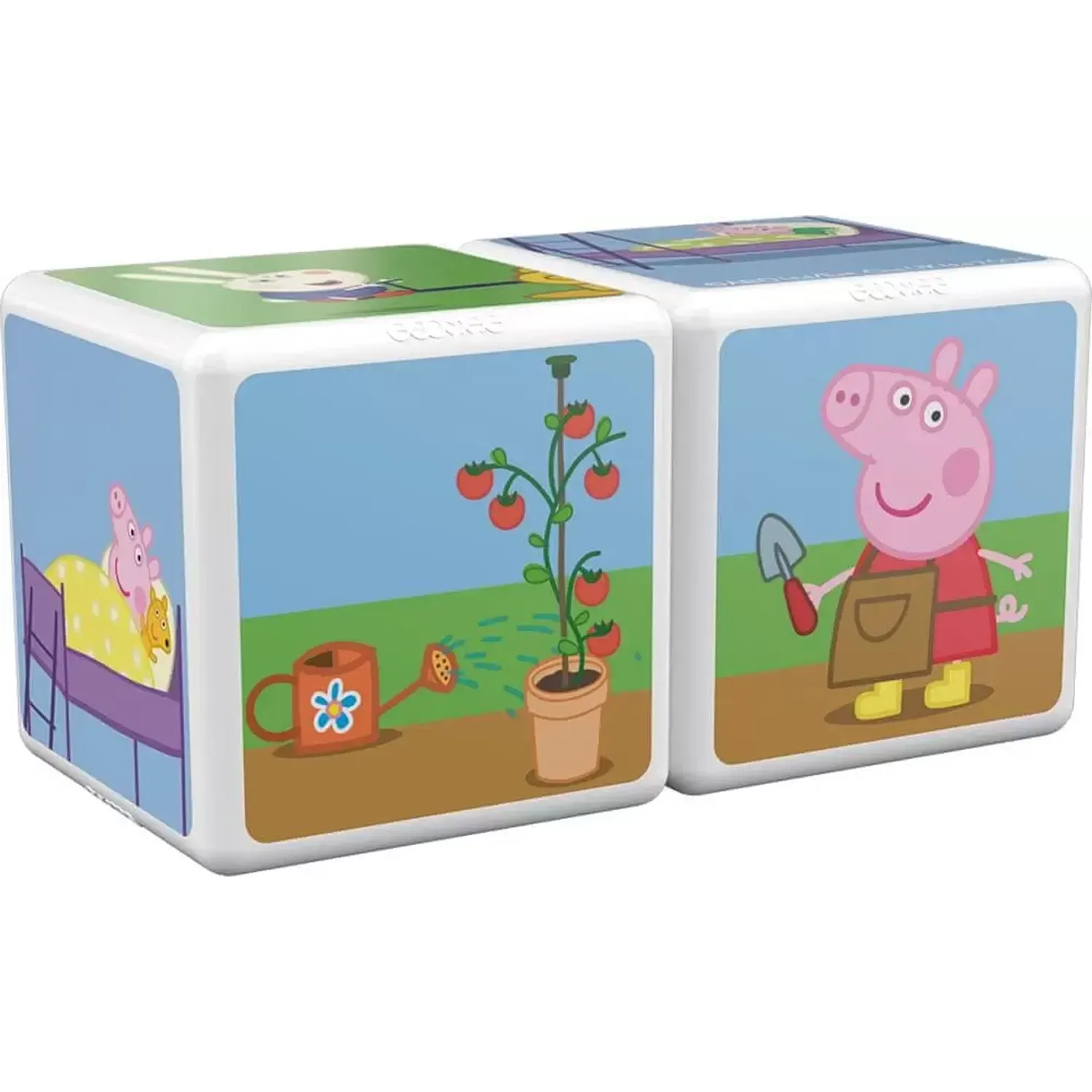 Joc De Constructie Magnetic, Geomag, Peppa Pig - A Day With Peppa Magicube, 2 Piese fotografia produsului View 4 L