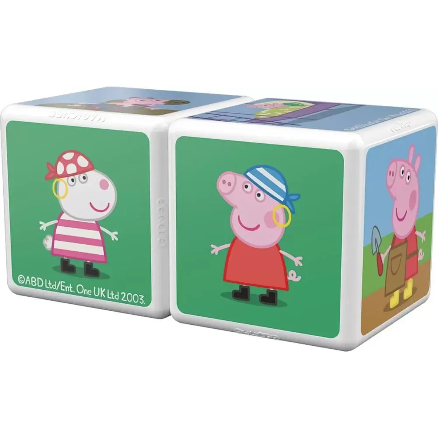 Joc De Constructie Magnetic, Geomag, Peppa Pig - A Day With Peppa Magicube, 2 Piese fotografia produsului View 3 L
