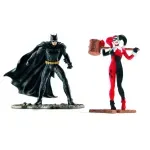 Set 2 Figurine, DC Comics, Justice League Batman vs Harley Quinn figures fotografia produsului View 2 S