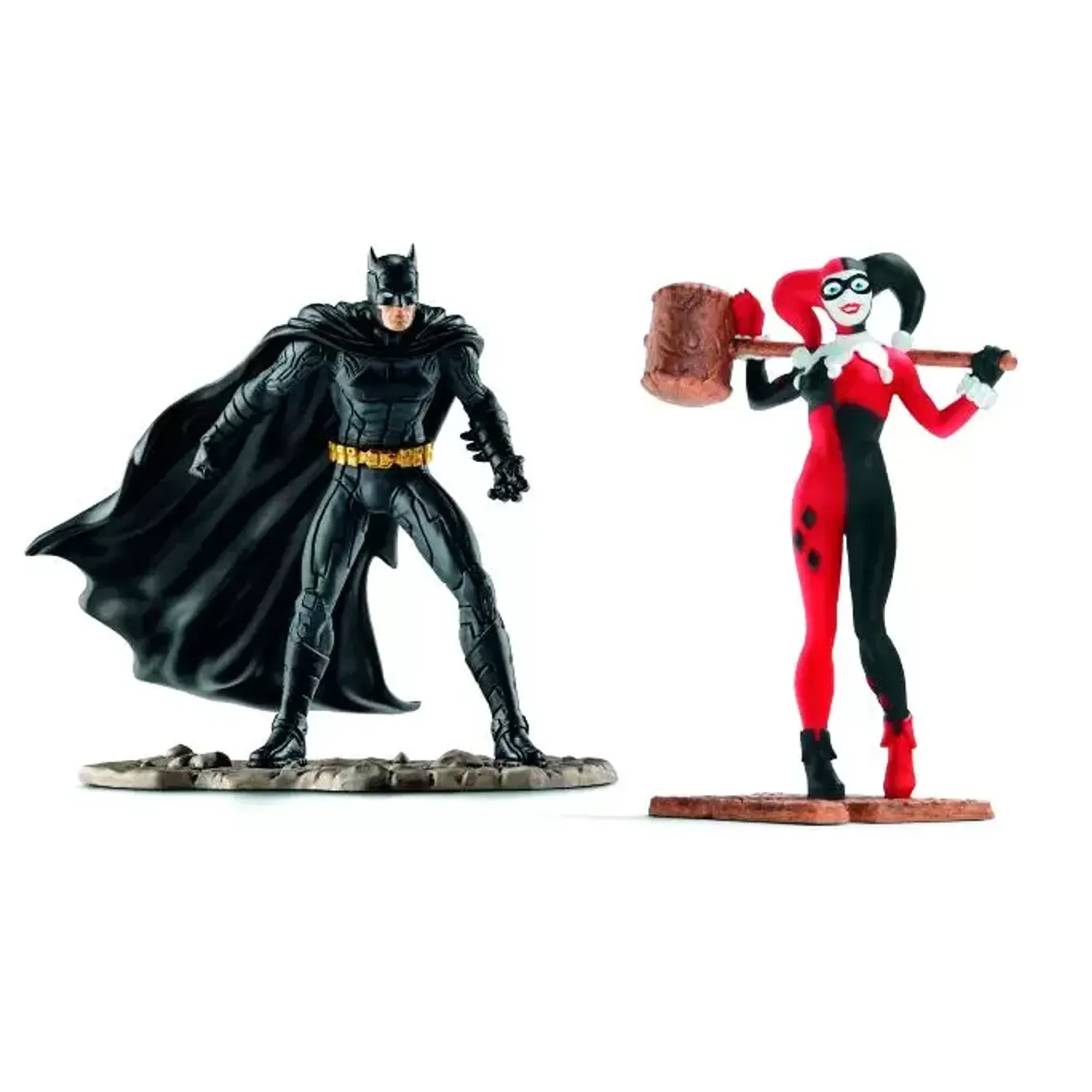 Set 2 Figurine, DC Comics, Justice League Batman vs Harley Quinn figures fotografia produsului View 2 L