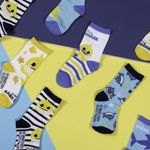 Set 5 Sosete bebe Baby Shark,Multicolor, Marime 17/18 fotografia produsului View 5 S