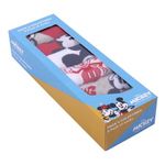Set 5 sosete baieti Mickey Mouse,Multicolor, Marime 19/22 fotografia produsului View 9 S