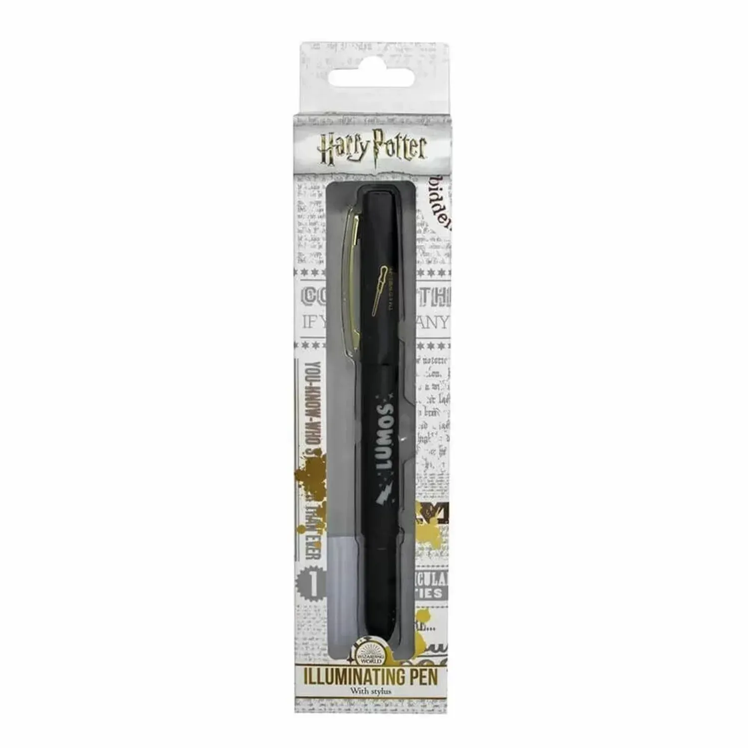 Stilou iluminator Harry Potter Lumos Light Up Pen fotografia produsului View 3 L
