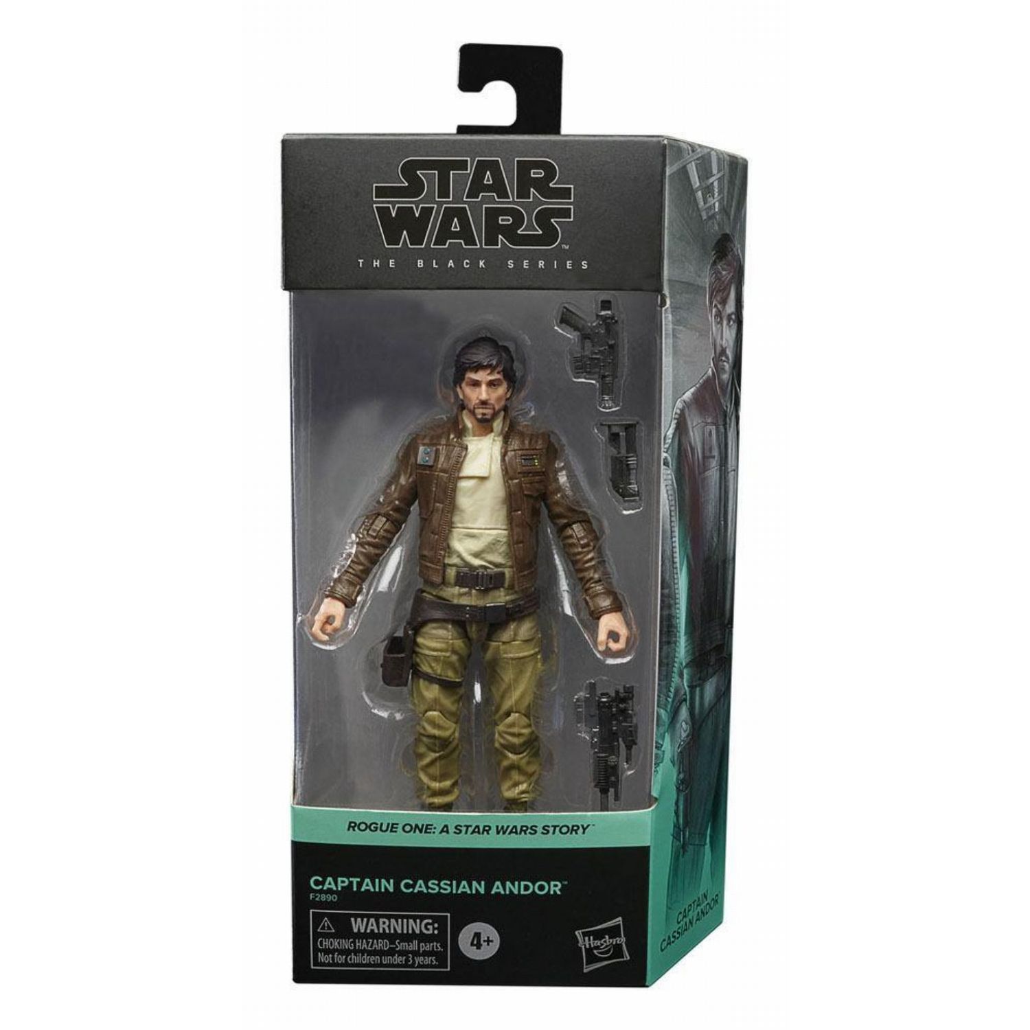 Figurina Hasbro, Star Wars Captain Cassian Andor, 4 ani+, 15cm, Multicolor fotografia produsului