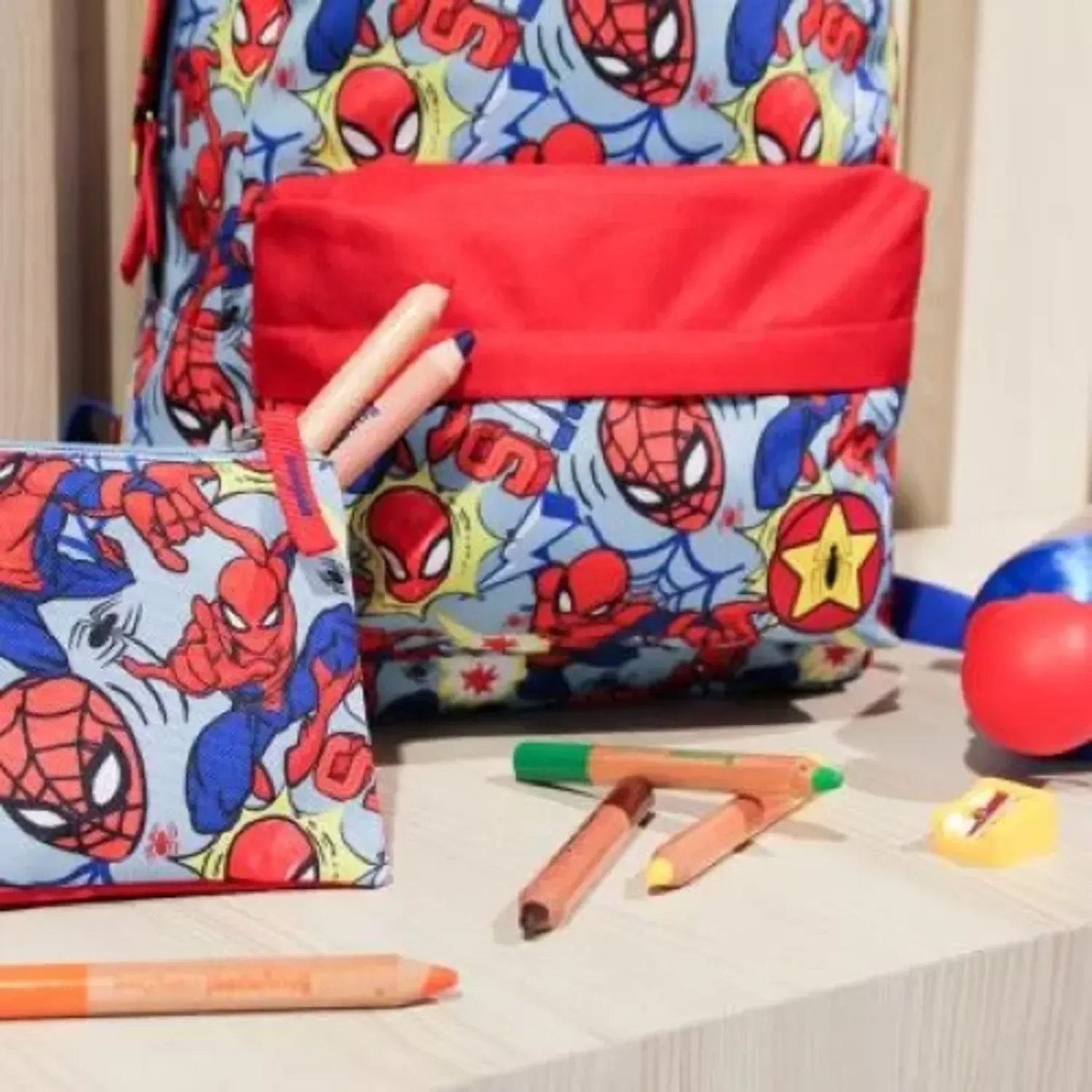 Penar Cu 3 Compartimente, Spiderman fotografia produsului View 4 L