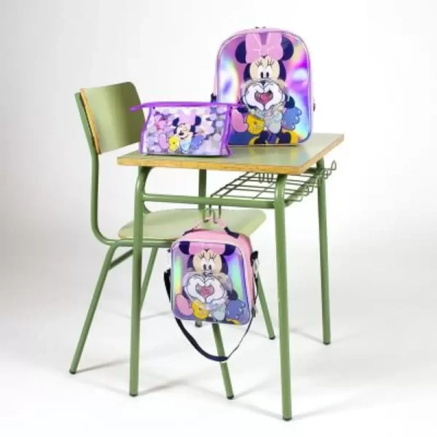 Set de voiaj pentru copii Disney Minnie Mov fotografia produsului View 8 L