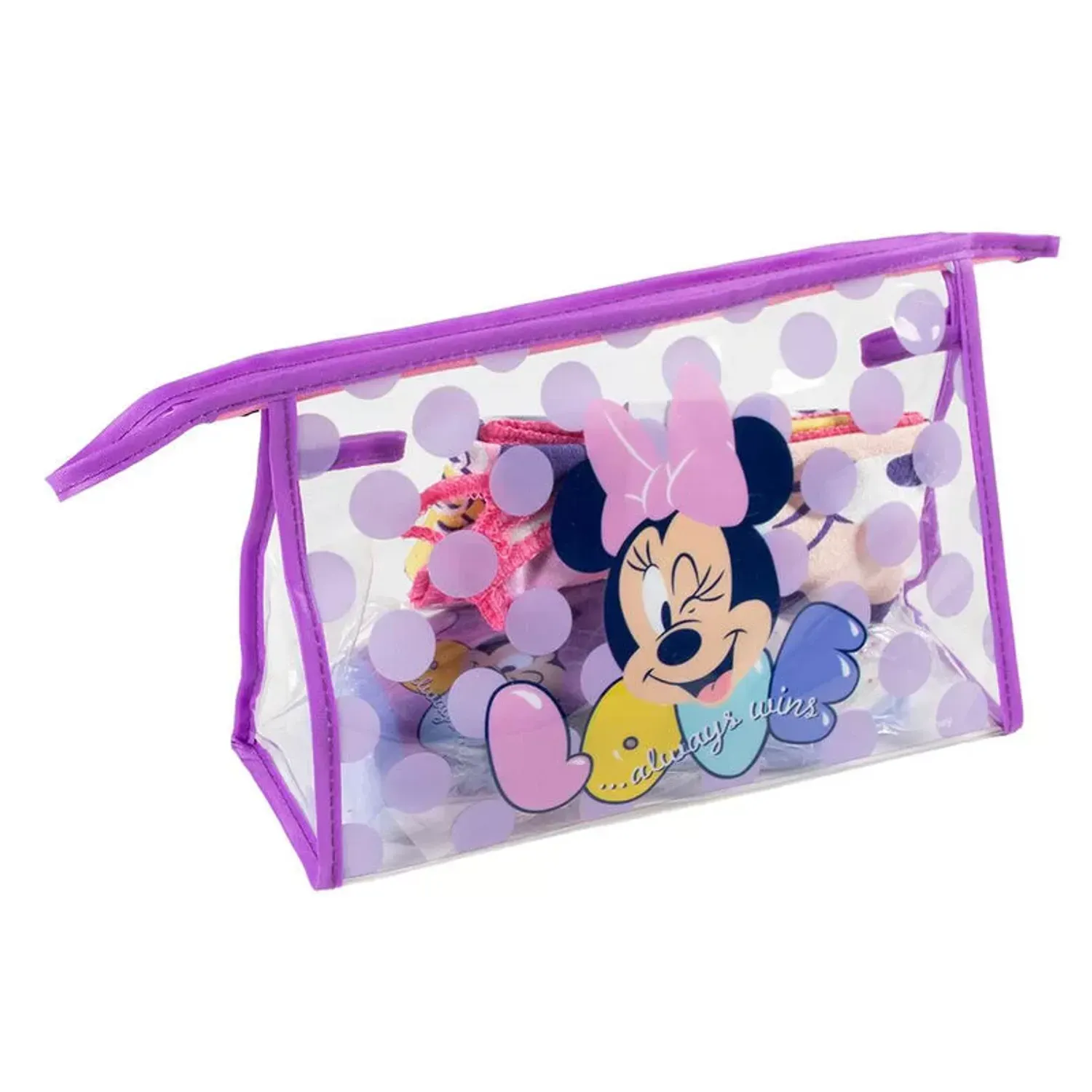Set de voiaj pentru copii Disney Minnie Mov fotografia produsului View 2 L
