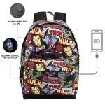 Ghiozdan Marvel Art 45x37x15cm, Multicolor fotografia produsului View 2 S