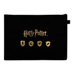 Portofel de studiu, Blue Sky, Harry Potter Multi Pocket Study Wallet Hogwarts Shield Case, Negru fotografia produsului