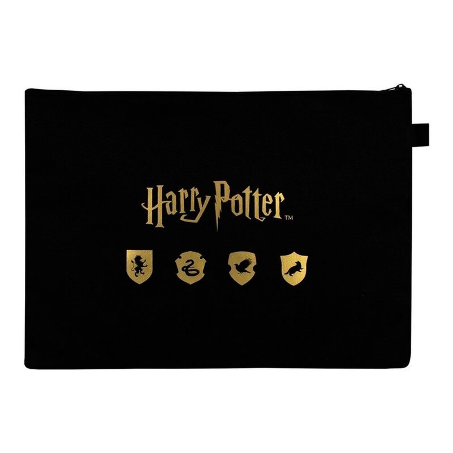 Portofel de studiu, Blue Sky, Harry Potter Multi Pocket Study Wallet Hogwarts Shield Case, Negru fotografia produsului