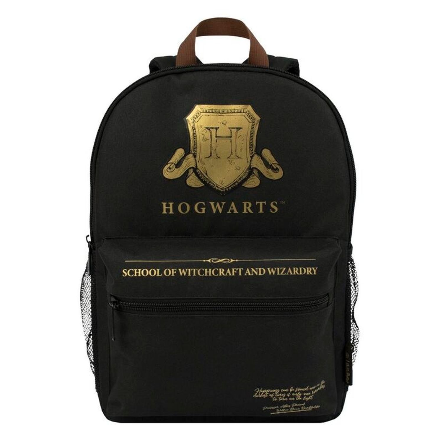 Ghiozdan, BLUE SKY, Harry Potter Core Backpack - Hogwarts Shield, Negru fotografia produsului