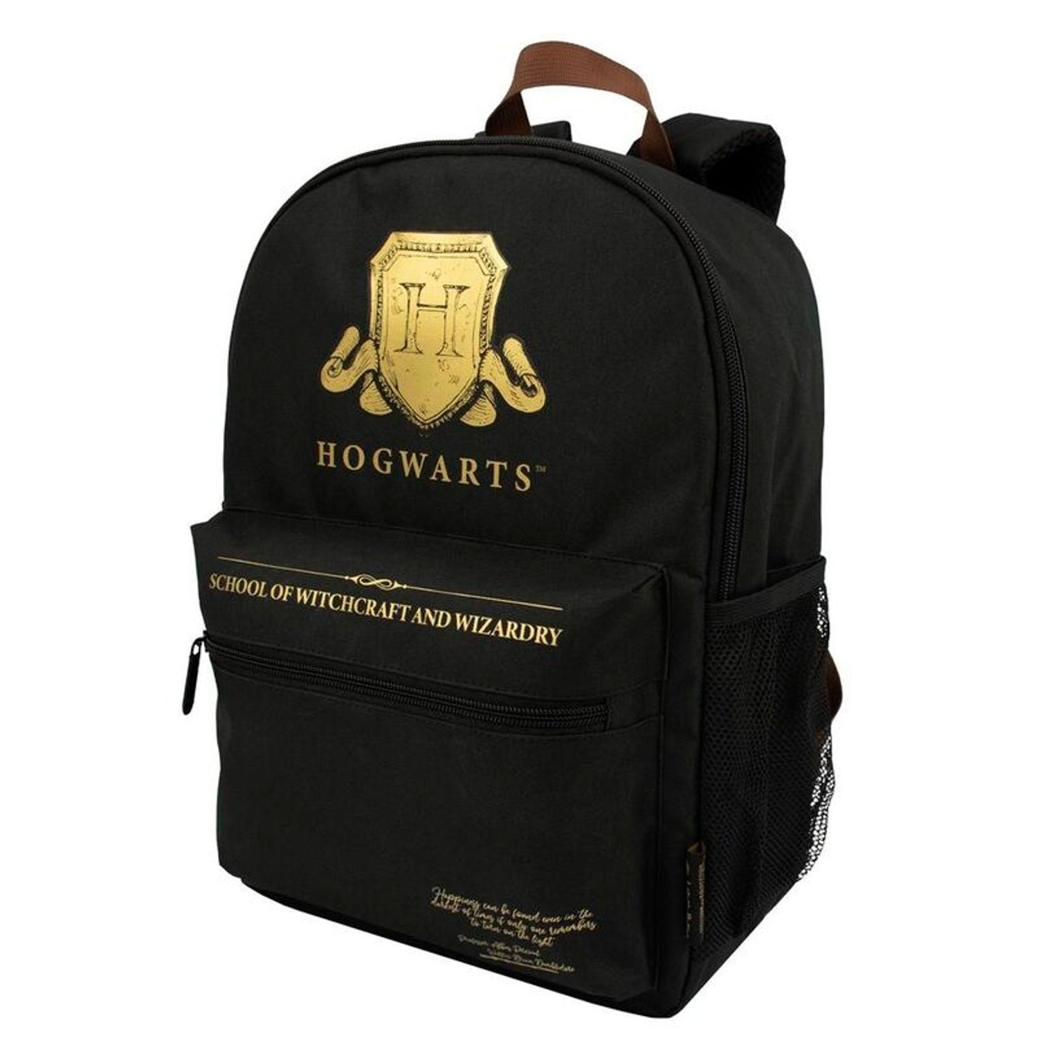 Ghiozdan, BLUE SKY, Harry Potter Core Backpack - Hogwarts Shield, Negru fotografia produsului View 3 L