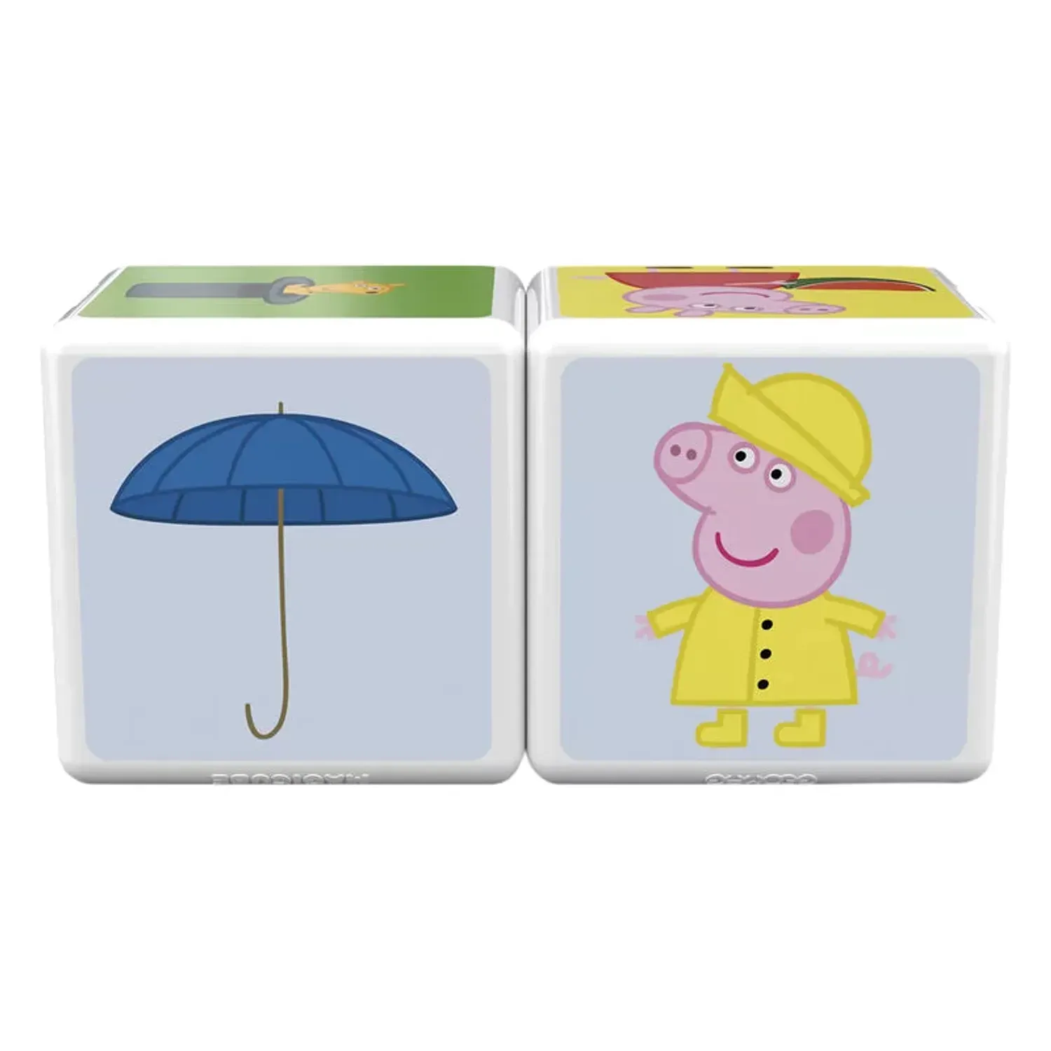 Joc De Constructie Magnetic, Geomag, Peppa Pig - Dicover and Match Magicube, 2 Piese fotografia produsului View 4 L