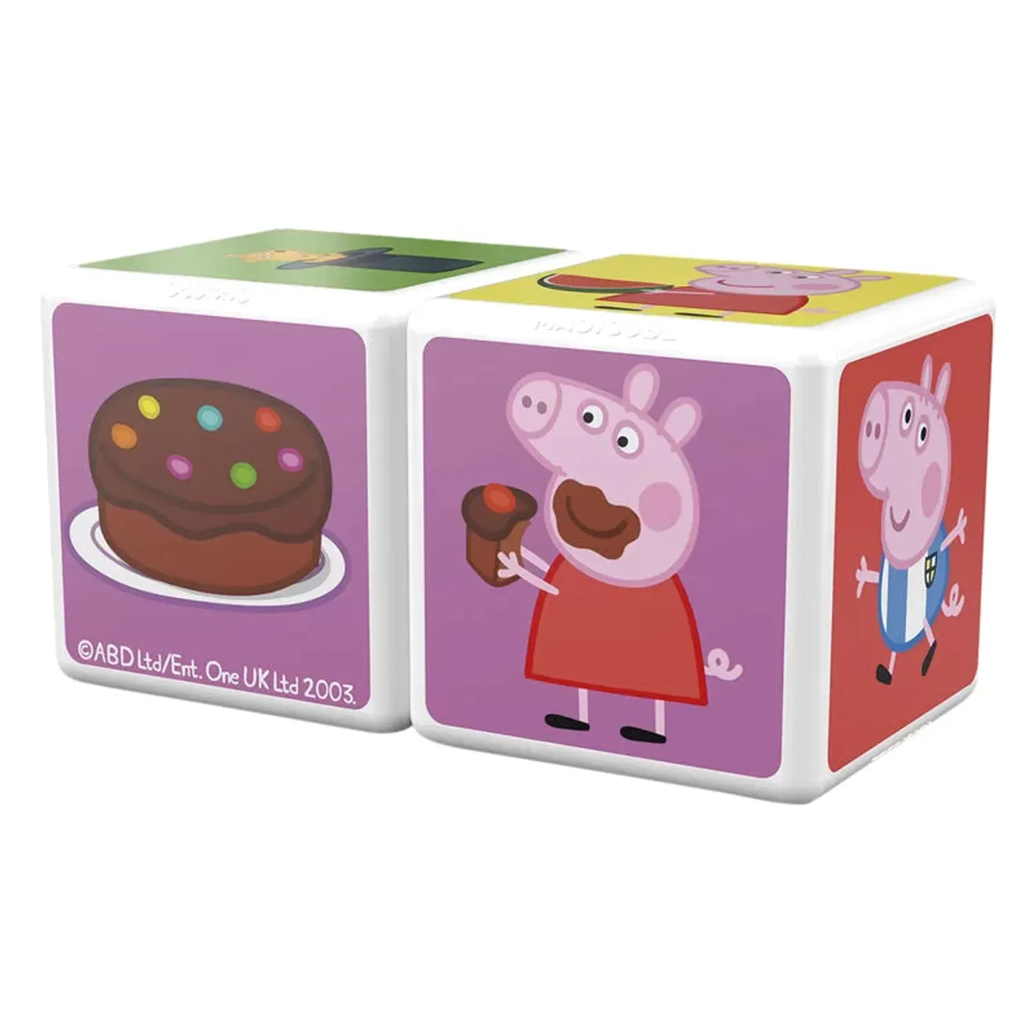 Joc De Constructie Magnetic, Geomag, Peppa Pig - Dicover and Match Magicube, 2 Piese fotografia produsului View 6 L